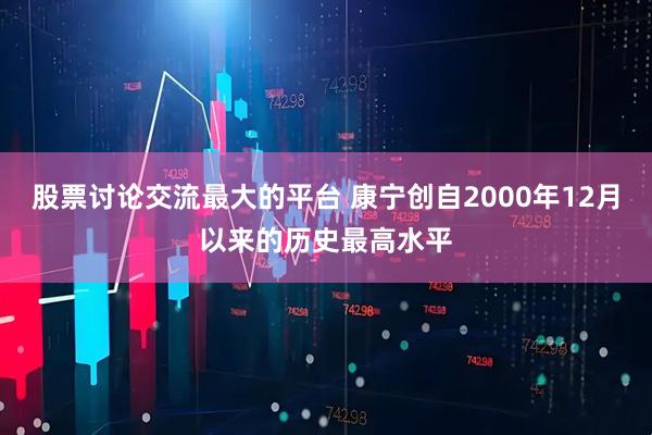 股票讨论交流最大的平台 康宁创自2000年12月以来的历史最高水平